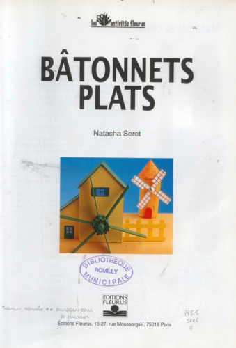 Bâtonnets plats