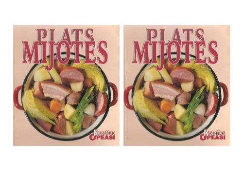 Plats mijotés