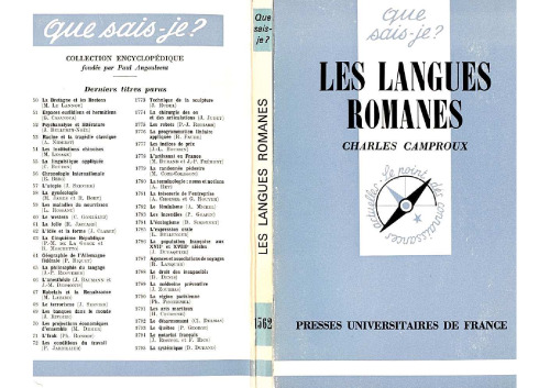 Les langues romanes