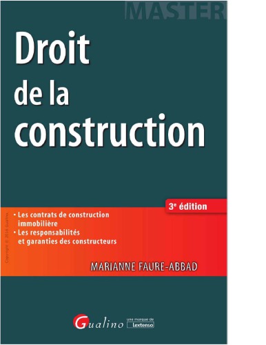 Droit de la construction