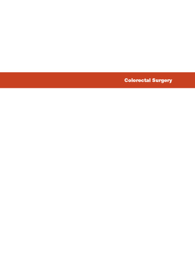 Colorectal Surgery