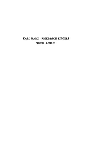 Marx-Engels-Werke (MEW) - Band 11 (Jan 1855 - April 1856)