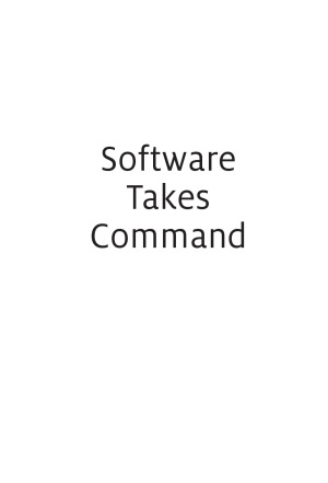 Software Takes Command