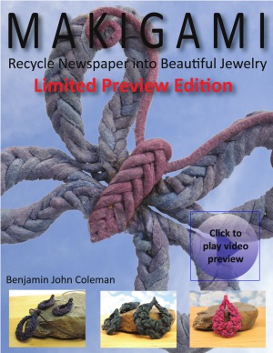 Makigami  Recycle Newspaper into Beautiful Jewelry [promo]