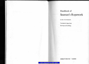 Handbook of Seaman's Ropework