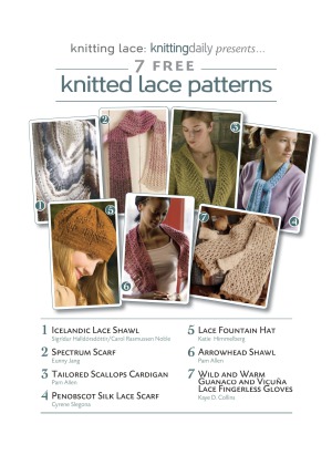 Knitting Lace  7 Free Knitted Lace Patterns