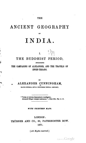 The ancient geography of India