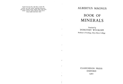 Book of Minerals