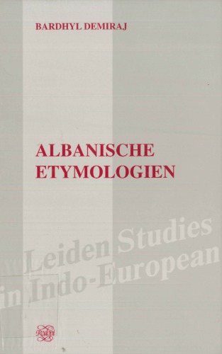 Albanische Etymologien