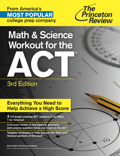 Math and Science Workout for the ACT