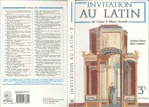 Invitation au latin : de César à Marc-Aurèle : 3e et grands commençants