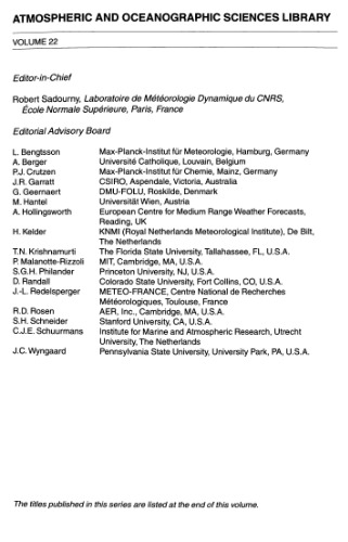 Nonlinear Physical Oceanography: A Dynamical Systems Approach to the Large Scale Ocean Circulation and El Niño