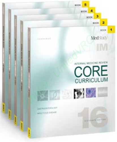 Internal Medicine Review Core Curriculum, Book 3: Cardiology, Rheumatology