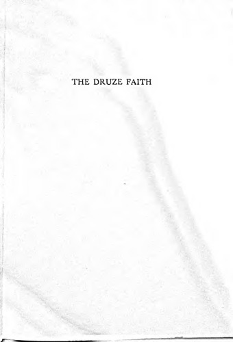 The Druze Faith