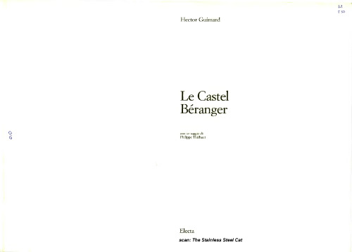 Le Castel Beranger