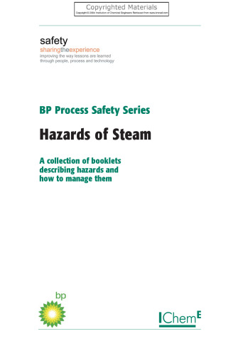 Hazards of steam