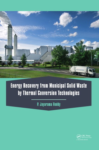 Energy recovery from municipal solid waste by thermal conversion technologies