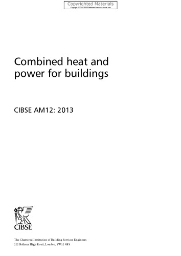 Combined heat and power for buildings