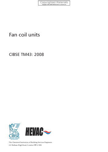 Fan coil units