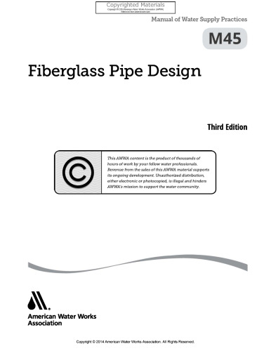 Fiberglass pipe design