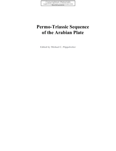 Permo-Triassic sequence of the Arabian plate