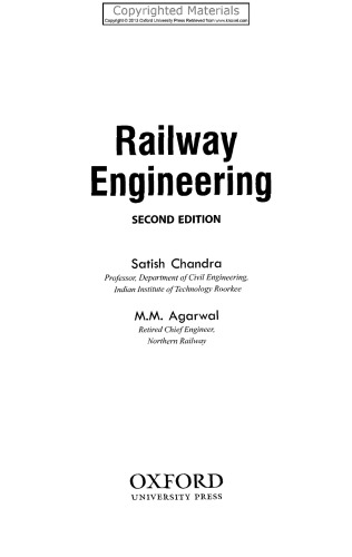 Railway engineering