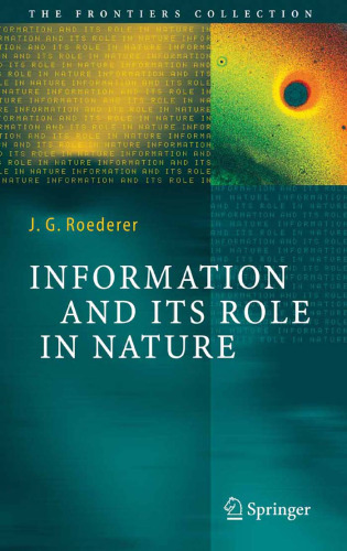 Information and its role in nature