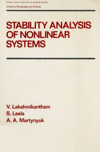 Stability analysis of nonlinear systems