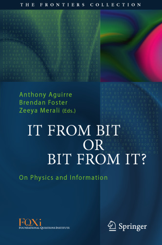 It from bit or bit from it? : on physics and information