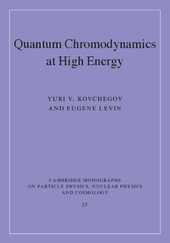 Quantum chromodynamics at high energy