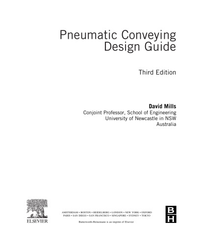 Pneumatic Conveying Design Guide, Third Edition