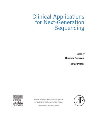 Clinical Applications for Next-Generation Sequencing