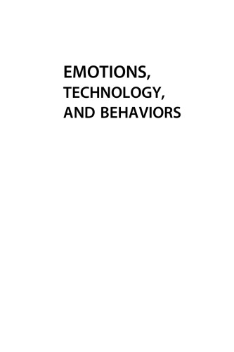 Emotions, Technology, and Behaviors