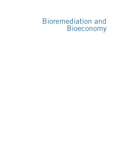 Bioremediation and Bioeconomy