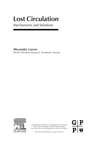 Lost circulation : mechanisms and solutions