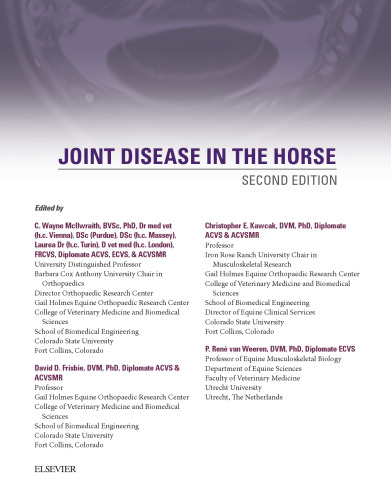 Joint Disease in the Horse, 2e