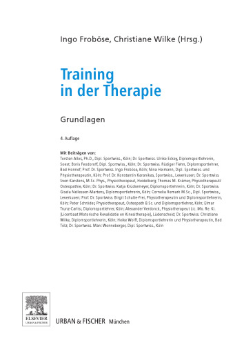 Training in der Therapie Band 1: Grundlagen