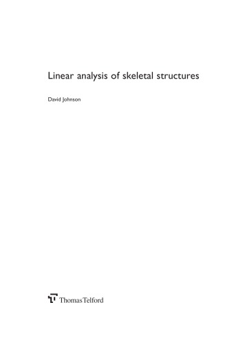 Elements of spatial structures : analysis and design