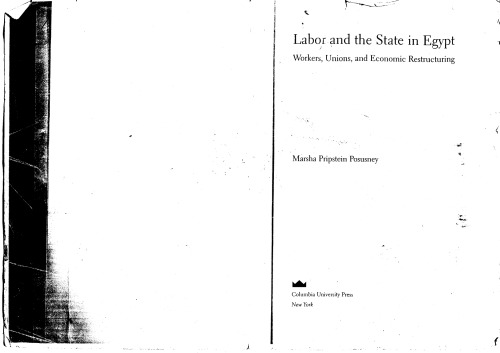 Labor and the State in Egypt