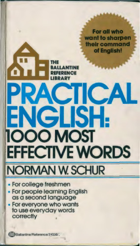 Practical English:  1,000 Most Effective Words