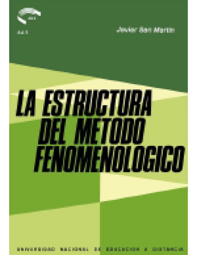 La estructura del metodo fenomenologico