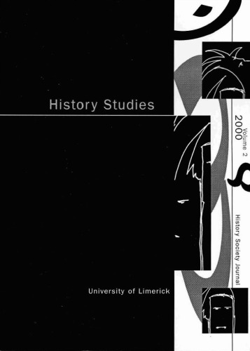 History Studies : University of Limerick History Society Journal