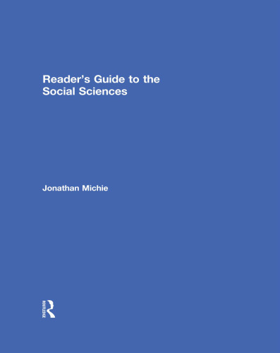 Reader’s Guide to the Social Sciences