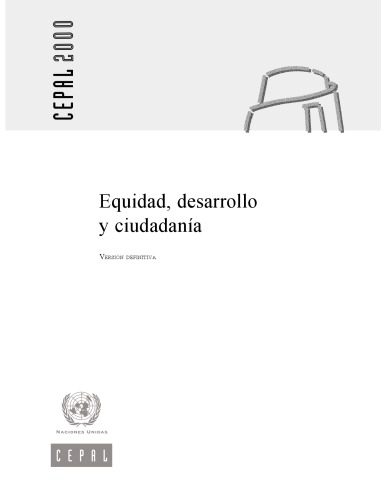 Equidad, desarrollo y ciudadanía