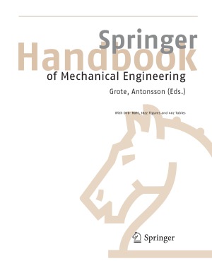 Springer Handbook of Mechanical Engineering