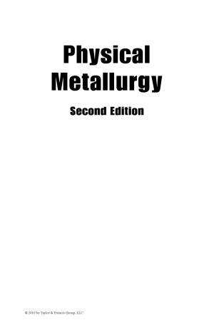 Physical Metallurgy