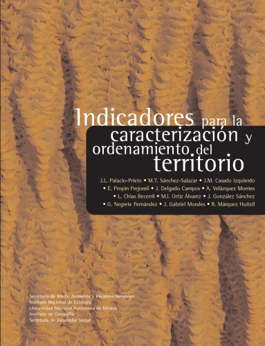 Indicadores para la caracterización y ordenamiento del territorio