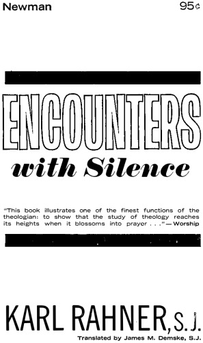 Encounters with Silence