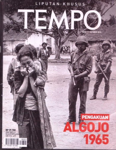 Majalah Tempo - 01 Oktober 2012: Pengakuan Algojo 1965