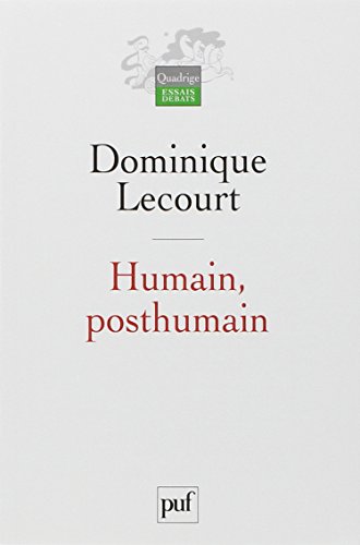 Humain, posthumain